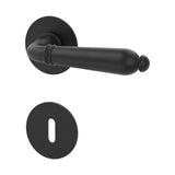 Drückergarnitur CAROLA PIATTA S, Graphitschwarz - GÜRTLER.shop