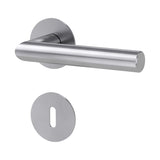Drückergarnitur LUCIA PIATTA S, Edelstahl matt - GÜRTLER.shop