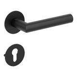Drückergarnitur LUCIA PIATTA S, Graphitschwarz - GÜRTLER.shop