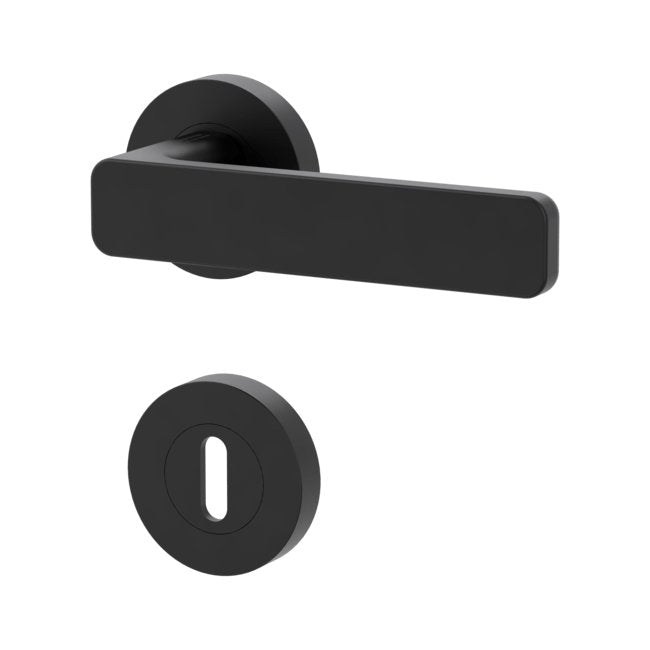 Drückergarnitur MINIMAL MODERN, Graphitschwarz - GÜRTLER.shop