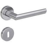 Drückergarnitur OVIDA, Edelstahl matt - GÜRTLER.shop