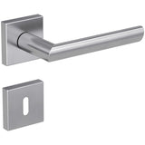 Drückergarnitur OVIDA QUATTRO, Edelstahl matt - GÜRTLER.shop
