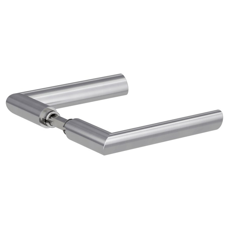 Drückergarnitur OVIDA QUATTRO, Edelstahl matt - GÜRTLER.shop