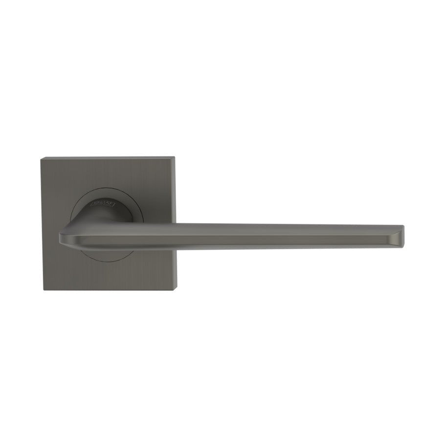 Drückergarnitur REMOTE Quadrat, Soft2Touch Kaschmirgrau - GÜRTLER.shop