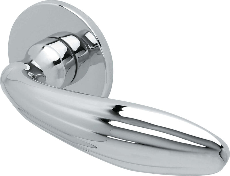 Drückergarnitur SCOOP Formspiele 8030 R, Chrom - GÜRTLER.shop