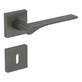 Drückergarnitur sieger design LEAF LIGHT Quadrat Kaschmirgrau - GÜRTLER.shop