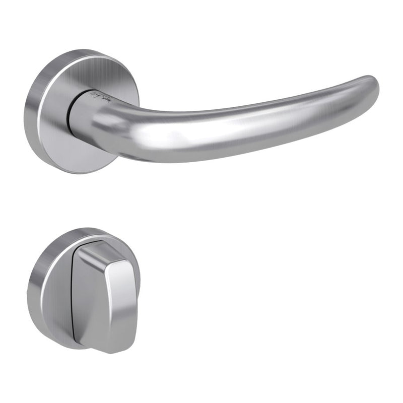 Drückergarnitur ULMER GRIFF, Edelstahl matt - GÜRTLER.shop