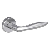 Drückergarnitur VERONICA, Edelstahl matt - GÜRTLER.shop