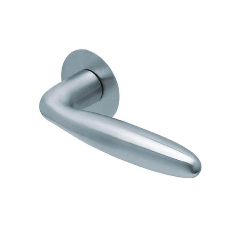 Drückerrosette SCOOP Pullbloc® flächenbündig, Edelstahl matt - GÜRTLER.shop