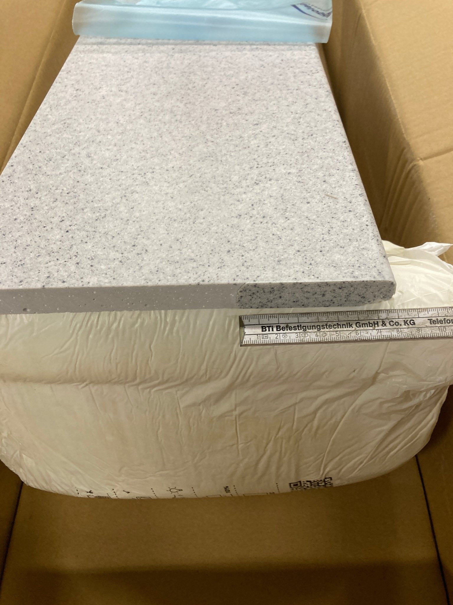 Fensterbank aus Guss-Marmor HELOPAL Classic 30M 1240 x 230mm - GÜRTLER.shop