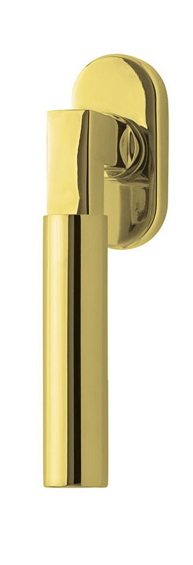 Fenstergriff SCOOP FORMSPIELE Form 8080, Messing poliert - GÜRTLER.shop
