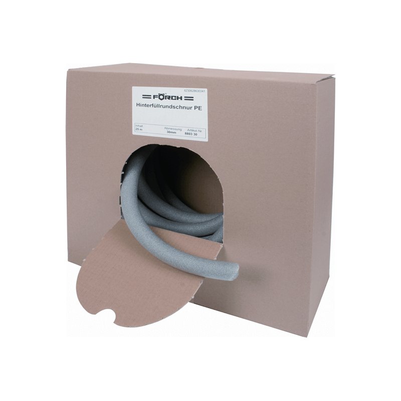Hinterfüll-Rundschnur FÖRCH PE Ø 15mm | 20m - GÜRTLER.shop