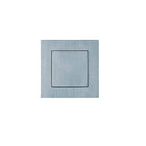 Schiebetürmuschel eckig, geschlossen, 80x80mm, Edelstahl matt - GÜRTLER.shop