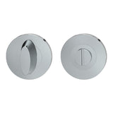 Schlüsselrosette GRIFFWERK (schraub, 8mm) WC, Edelstahl poliert - GÜRTLER.shop