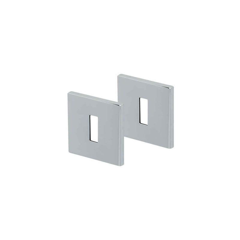 Schlüsselrosette SCOOP Formspiele® Quadrat, Chrom - GÜRTLER.shop