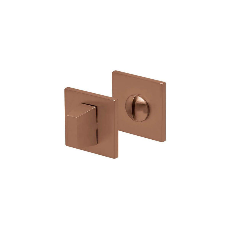 Schlüsselrosette SCOOP Formspiele® Quadrat, Kupfer matt - GÜRTLER.shop