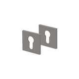 Schlüsselrosette SCOOP Formspiele® Quadrat, Nickel satin - GÜRTLER.shop