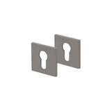 Schlüsselrosette SCOOP Formspiele® Quadrat, Nickel satin - GÜRTLER.shop