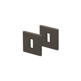 Schlüsselrosette SCOOP Formspiele® Quadrat, Titanium matt - GÜRTLER.shop