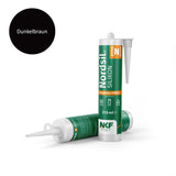 Silikon Dichtstoff Nordsil N, Farbe: Dunkelbraun 310ml - GÜRTLER.shop