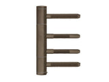 Türband (Paar) 3-teilig, SCOOP Serie Formspiele®, Titanium matt - GÜRTLER.shop