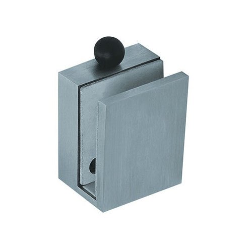 Türfeststeller für Glastür, SCOOP, Edelstahl matt - GÜRTLER.shop