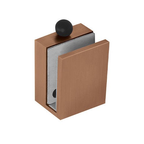 Türfeststeller für Glastür, SCOOP, Kupfer matt - GÜRTLER.shop